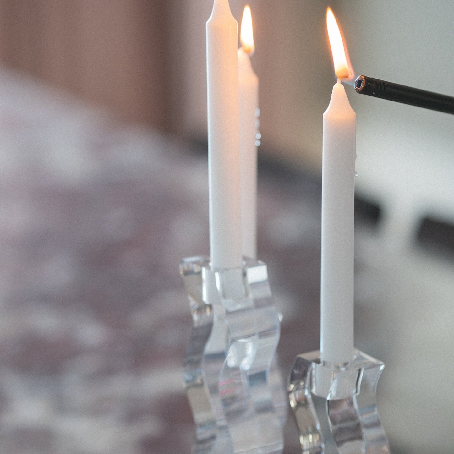 Bonnie & Clyde Candle Holder - SINGLE