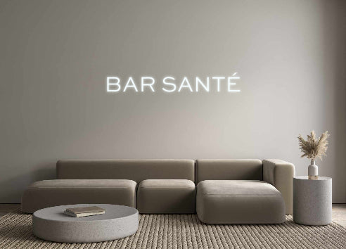Custom Neon: BAR SANTÉ
